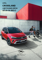 Opel Crossland - cennik MY24-2025